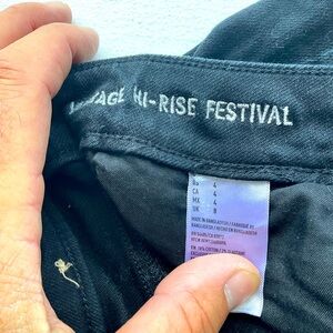 AE high rise shorts, size 4